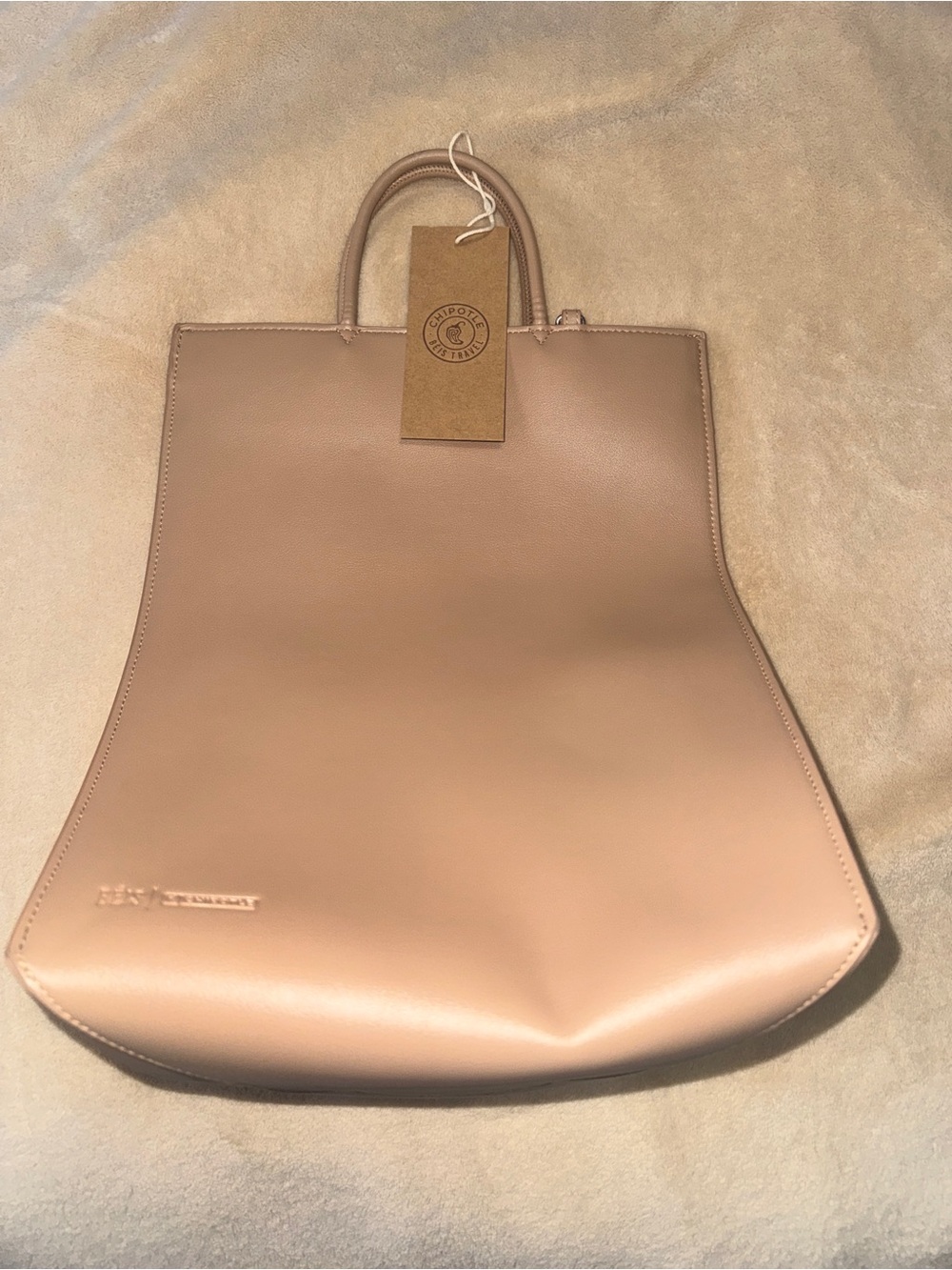 NWT BÉIS  Chipotle The Go to Bag in Kraft Brown	 ($98)